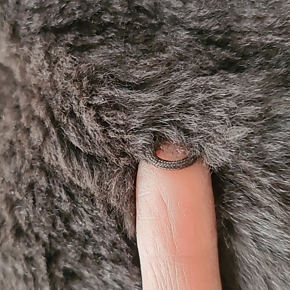 Avanti Rabbit Fur Coat - Picture 6 of 10